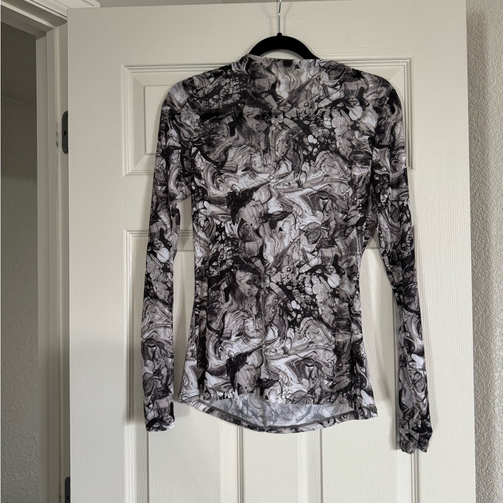 Zella Women Sheer luck long sleeve mesh t-shirt